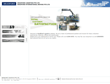 Tablet Screenshot of bradfordlogistics.com.sg